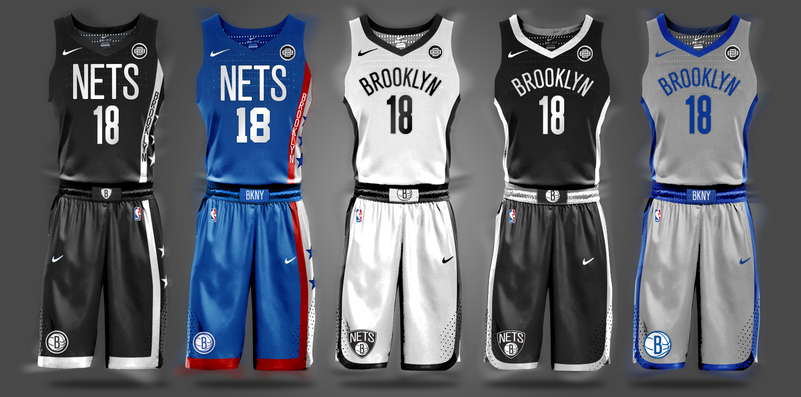 brooklyn nets new uniforms