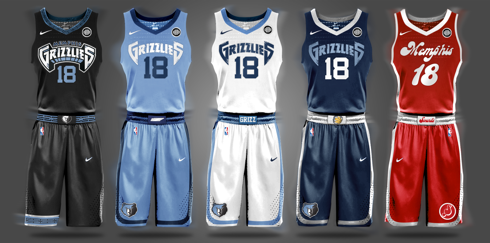 Look: NBA uniform concepts for some of the league's best teams