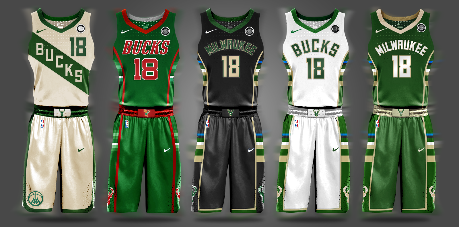 2018/19 NIKE x NBA Uniform Concepts