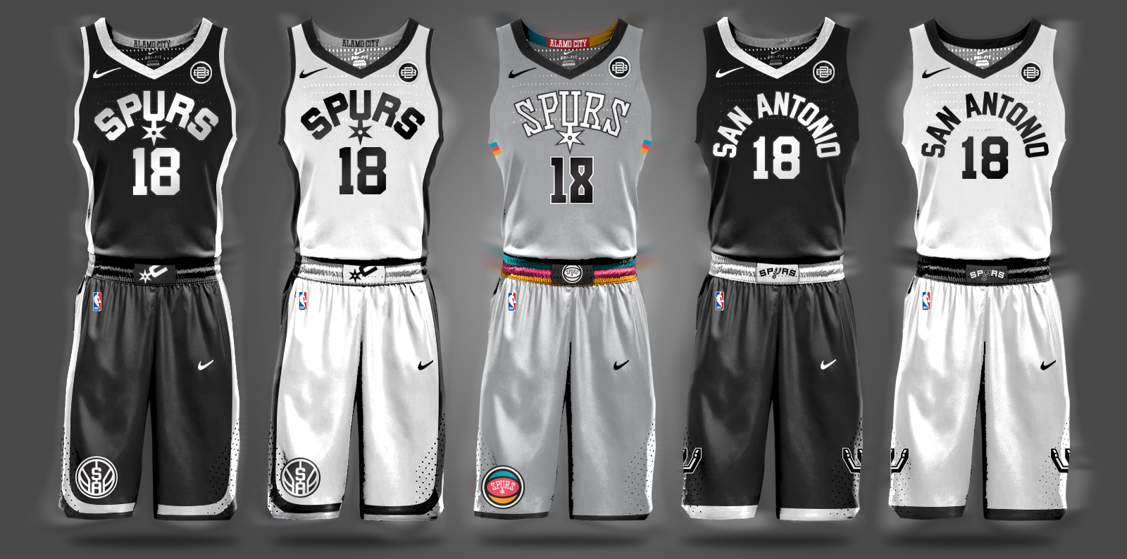 2018/19 NIKE x NBA Uniform Concepts