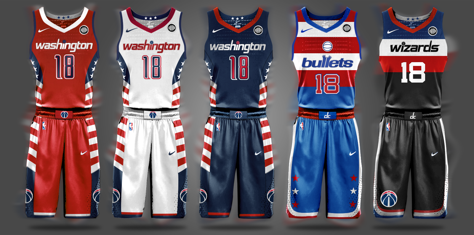 SN redesigns 10 NBA uniforms that need it most under Nike